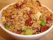 food_ricewithchinesesausage