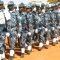 The new police graduates match at Wau stadium in Western Bahr el Ghazal State [©Gurtong]