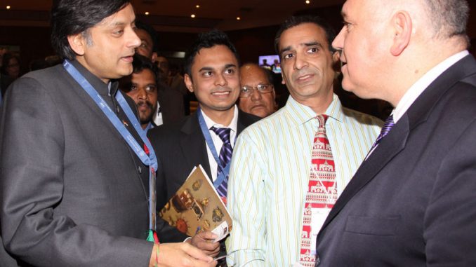 Mayor and Dr. Shashi Tharoor, Jaipur Mayor and Dr. Shashi Tharoor, Jaipur