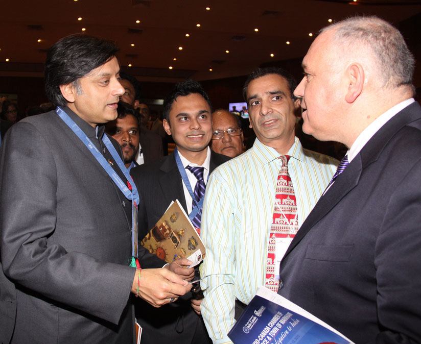Mayor and Dr. Shashi Tharoor, Jaipur Mayor and Dr. Shashi Tharoor, Jaipur