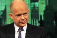 British Foreign Secretary, William Hague British Foreign Secretary, William Hague