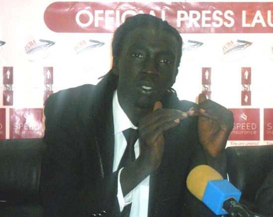 General Operation Manager of Speed Insurance South Sudan, James Kuria during the press briefing [©Gurtong]