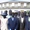 The Makolchuei Community members pose for a photo outside the newly constructed church in Bor County [©Gurtong]