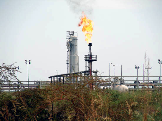 A view of the Heglig oil field in Unity State A view of the Heglig oil field in Unity State