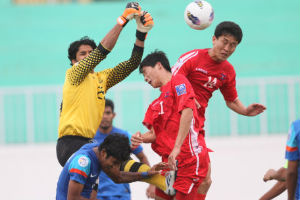 DPR Korea 4-0 India (www.the-afc.com) DPR Korea 4-0 India (www.the-afc.com)