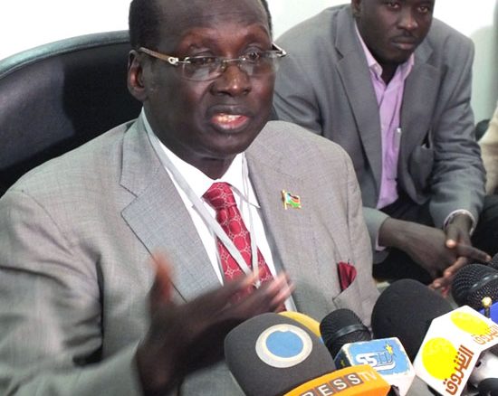 Dr. Barnaba Marial says UN Security Council needs to know the history of Heglig [Â©Gurtong/ Waakhe Wudu]