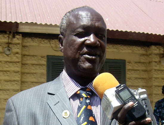 Governor Kuol Manyang Juuk [Â©Gurtong/ Gabriel Manyang]