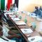 The Unity State council of ministers attend the emergency youth mobilization meeting in Bentiu [©Gurtong/ Luk R. Nyak]