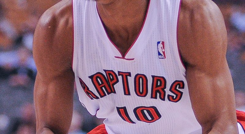 Toronto Raptors guard DeMar DeRozan scored a game-high 22 points to lead his team past the Boston Celtics in a 84-79 win at the Air Canada Centre Friday night (Karan Vyas)