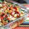 Mexican Stacked Fajita Vegetable Enchilada Casserole Recipe