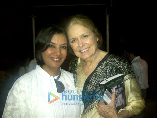 Shabana Azmi & Gloria Steinem Shabana Azmi & Gloria Steinem