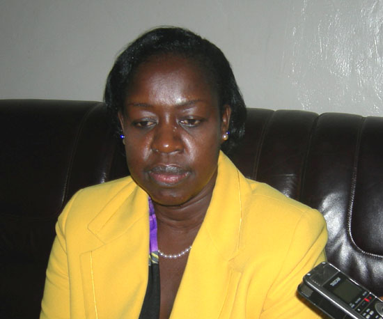 Hon. Nunu Jemma Kumba speaking to the media in Juba [©Gurtong/ Misuk Moses]