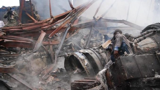 Nigerian airliner crashes killing all 153 passengers