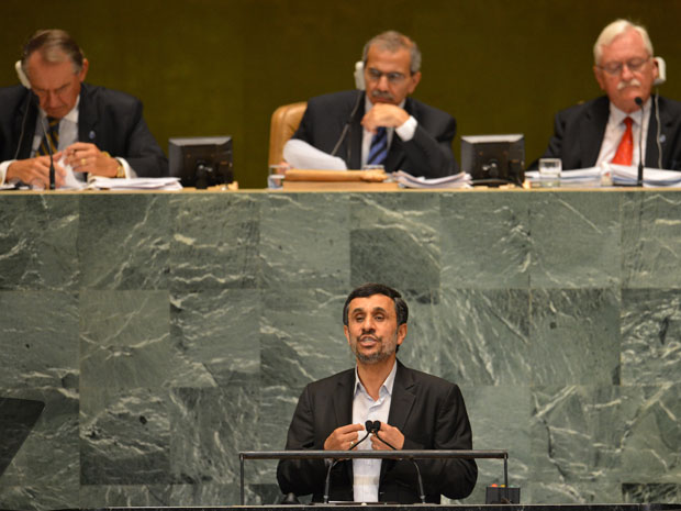 Irani President at UN General Assembly Irani President at UN General Assembly