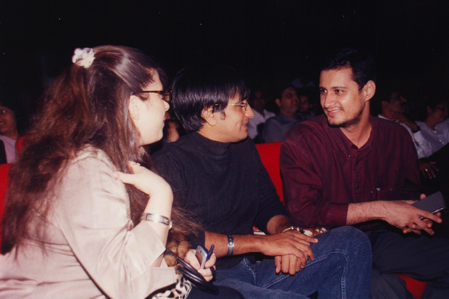 A file picture of Delnaaz and Rajev Paul with Dale Bhagwagar in happier times A file picture of Delnaaz and Rajev Paul with Dale Bhagwagar in happier times