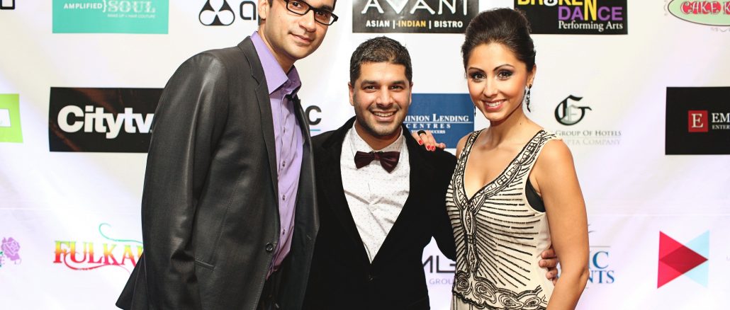 Mohit Rajhans of CityNews/OMNI TV, Sean Lamba Founder of Everyday Child and Veronica Chail, Host of Bollywood Boulevard
