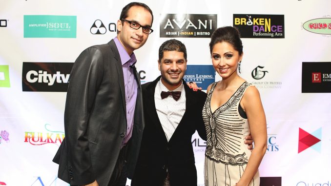 Mohit Rajhans of CityNews/OMNI TV, Sean Lamba Founder of Everyday Child and Veronica Chail, Host of Bollywood Boulevard