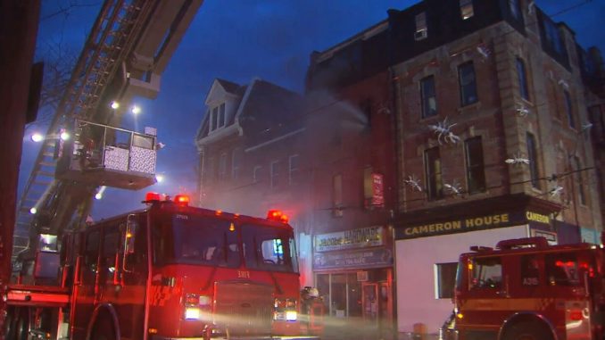 Man Injured from Fire on Queen St. W. Shifted To Hospital Man Injured from Fire on Queen St. W. Shifted To Hospital