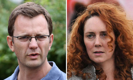 Andy Coulson and Rebekah Brooks Andy Coulson and Rebekah Brooks