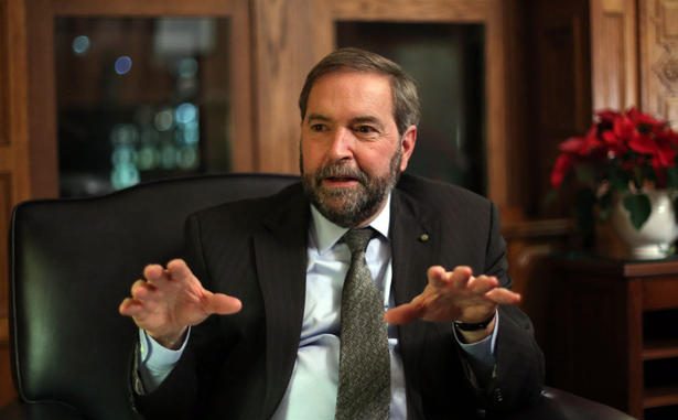 Mulcair Reluctantly Supports Harpers Deal with First Nations Mulcair Reluctantly Supports Harpers Deal with First Nations