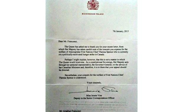 Buckingham Palace: Queen to Stay Aloof of Spence’s Protest