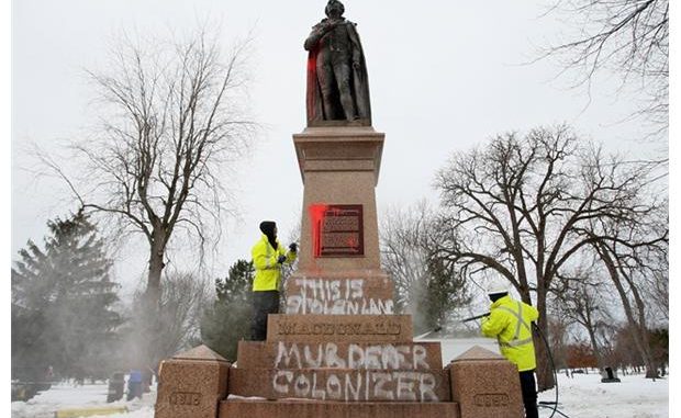 Vandals Steal the Thunder of Moore’s Announcement of Macdonald’s Bicentennial