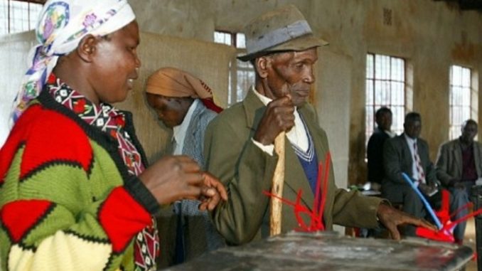 Kenyans promise to remain peaceful at poll results Kenyans promise to remain peaceful at poll results