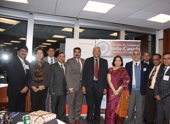 Naval Bajaj, President, ICCC, (5th from left) with RH Khawja, Secretary, India's Ministry of Mines, and Consul General Preeti Saran along with members of ICCC board and other dignitaries. Naval Bajaj, President, ICCC, (5th from left) with RH Khawja, Secretary, India's Ministry of Mines, and Consul General Preeti Saran along with members of ICCC board and other dignitaries.