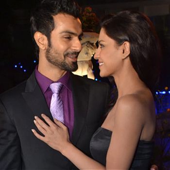 Ashmit Patel with Veena Malik Ashmit Patel with Veena Malik
