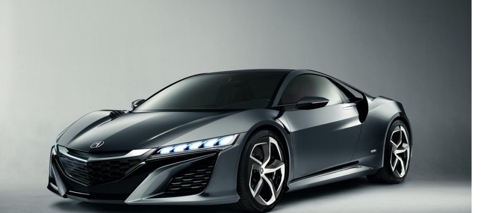 The all-new Acura NSX pictured here as a concept goes in to production as a 2015 model
