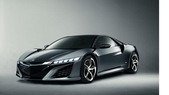 The all-new Acura NSX pictured here as a concept goes in to production as a 2015 model
