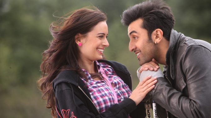 images_Cinema_CinemaPreviews_Evelyn Sharma with Ranbir Kapoor in Yeh Jawaani Hai Deewani - Pic 1