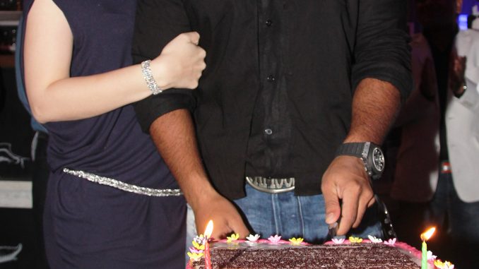 images_Cinema_Masala_Raina Joshi and Sachiin Joshi 2 at Sachiin Joshis birthday bash