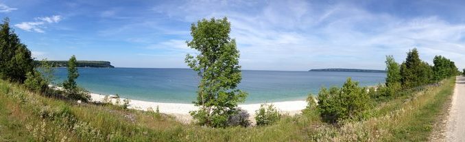 Lion's Head by motorcycle, in North Bruce Peninsula, ON Lion's Head by motorcycle, in North Bruce Peninsula, ON