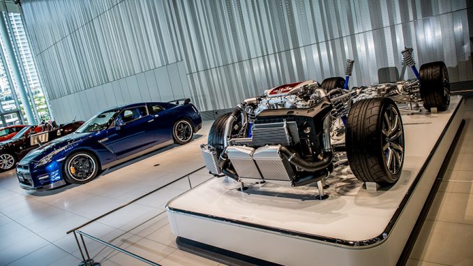 Nissan GT-R, the inner workings and final product side-by-side