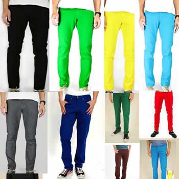 mens colorful jeans