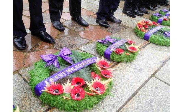 Remembrance Day Ceremony at Cenotaph in Ottawa