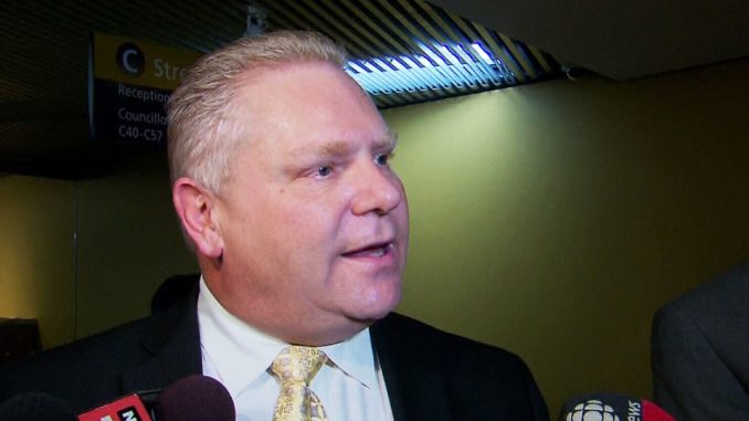 Doug Ford Defends Mayor, Calls Media Unfair