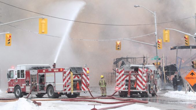 Engineers Inspect Blazed Crane Consequences in Kingston, Ont.