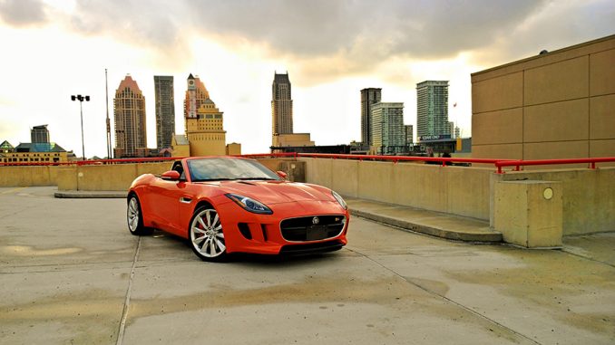 2014 Jaguar F-Type convertible. Shot with a Nokia Lumia 1020, edited with the Nokia Creative Studio app.