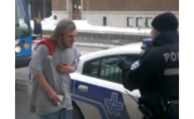 Video Exposes Police Officer Threatening a Homeless Man