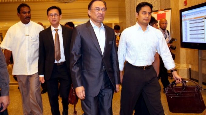 Anwar Returns Questioning Integrity Of Samples