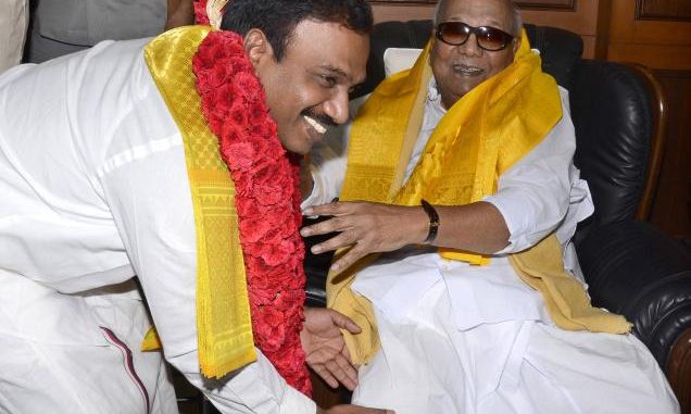 Raja, Maran Receive Ticket, DMK Denies Alagiri