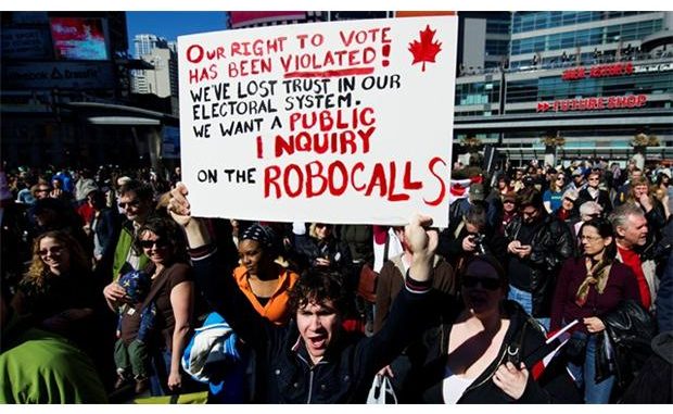 Elections Commissioner Recommends Against Laying Charges on Robocalls Scandal