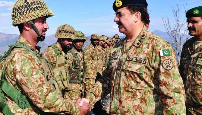 Raheel Sharif Emphasizes Highest Standard Of Training Raheel Sharif Emphasizes Highest Standard Of Training