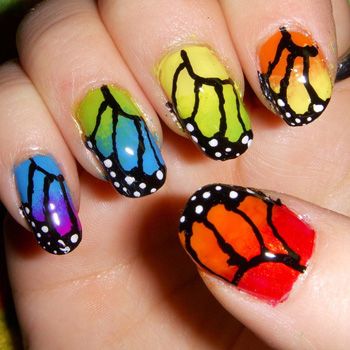 images_Lifestyle_Fashion_rainbow_butterfly_nail_art_by_quixii_d53ezo4