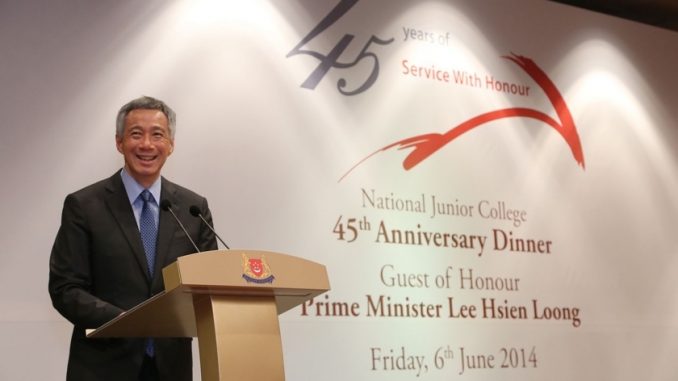 Lee: Schools Level-Up Singaporeans Lee: Schools Level-Up Singaporeans