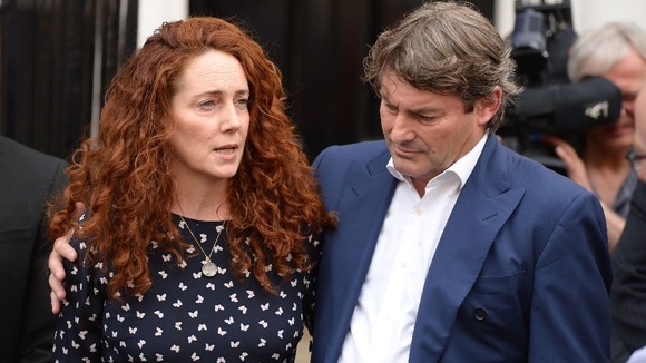 Rebekah Brooks and her husband Charlie Brooks Rebekah Brooks and her husband Charlie Brooks