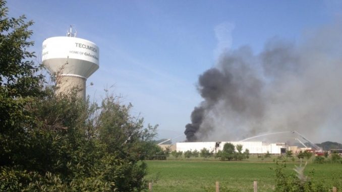 Authorities Lift Evacuation Order Issued After Bonduelle Blaze