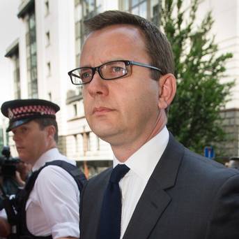Former News of the World editor Andy Coulson Former News of the World editor Andy Coulson